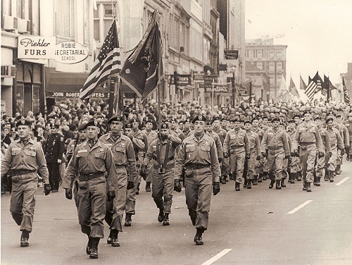 1962 Veterans Day Parade South Boston 11th SFGA