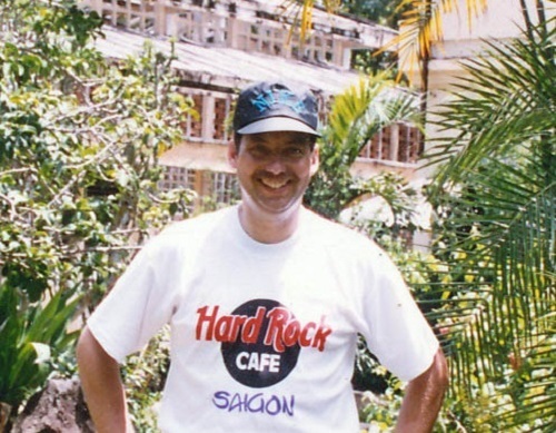 Steve Kalvelage during trip to Vietnam