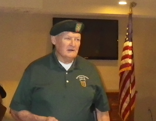 Hank Nilan, retired Green Beret