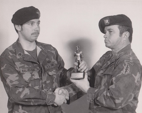 Steve Kalvelage 1980 Soldier of the Year