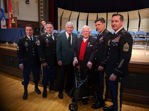 Pat Flynn Honored as Grand Marshall of Lexington, Mass Veterans Day Parade