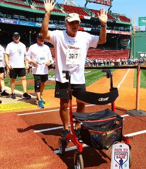 Ken Gingras in 16th Annual Run/Walk to Home Base 2025